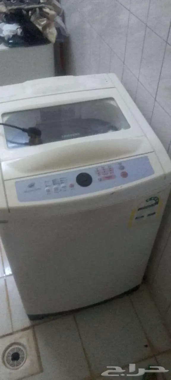 غساله مستخدم اكتروينيه للبيع ونشاف مستخدم نضيف 0