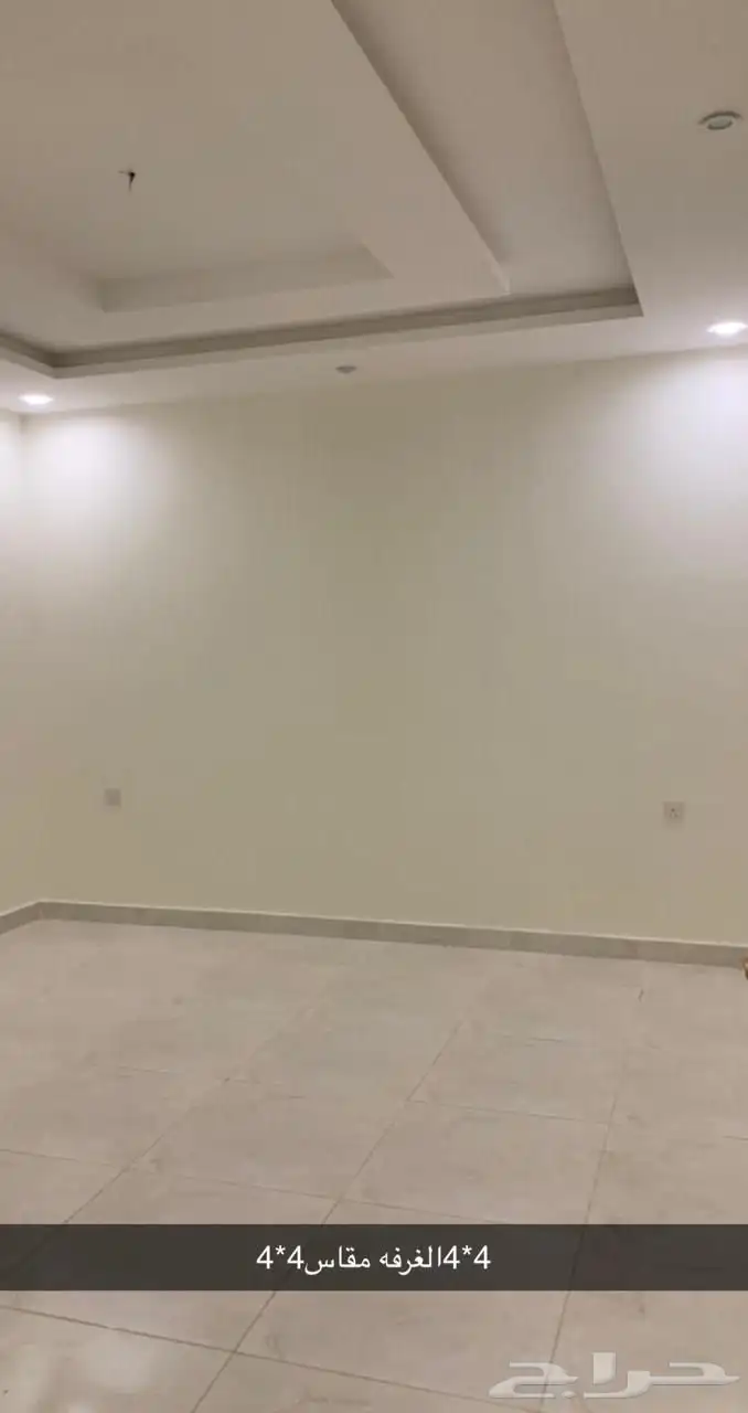 للايجار شقة 4 غرف حي طيبه 23 الف 1