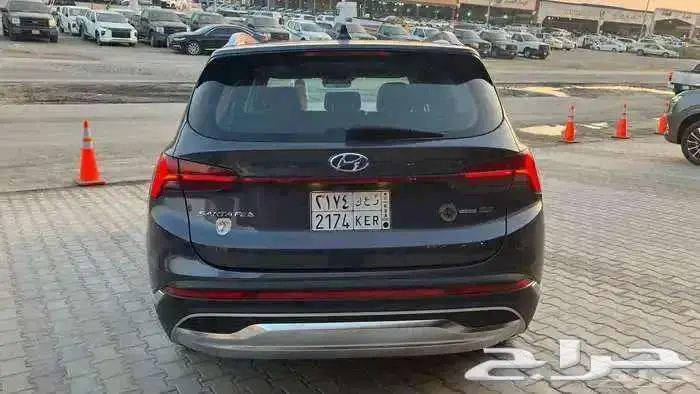 هيونداي سنتافي 2021 فل كامل v6 خليجي 4
