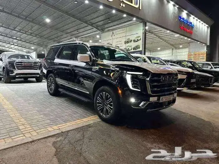 جمس يوكون 2025 اسود بدون دبل خليجي YUKON 3