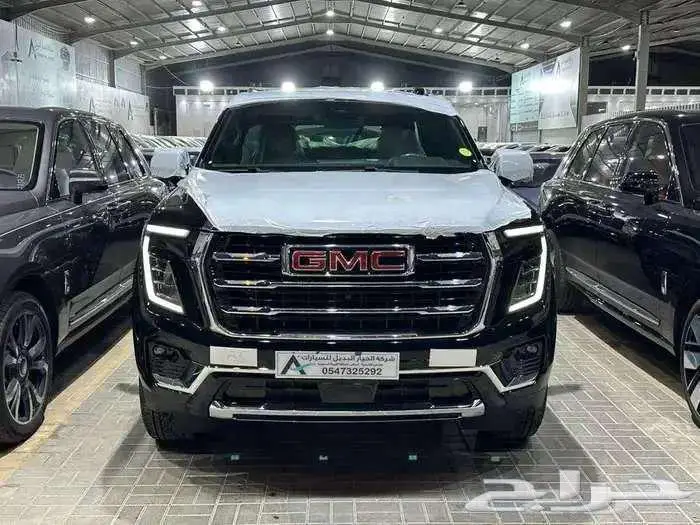 جمس يوكون 2025 اسود بدون دبل خليجي YUKON 0