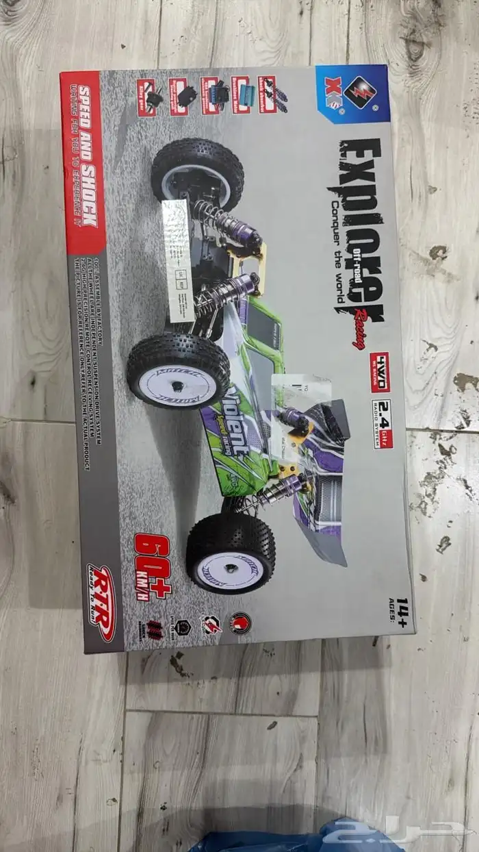 لعبة سيارة تحكم عن بعد RC عالية سرعة 0