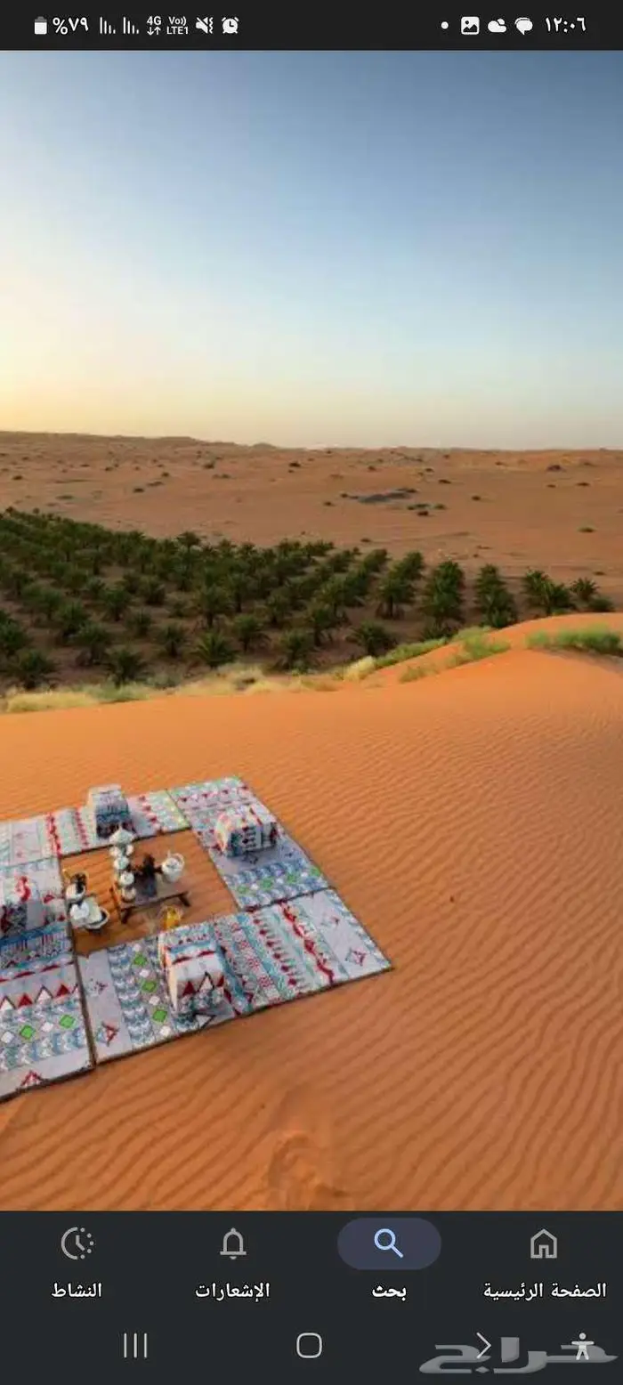 للاستثمار مساحة زراعية بالنفود بالقاعد 0