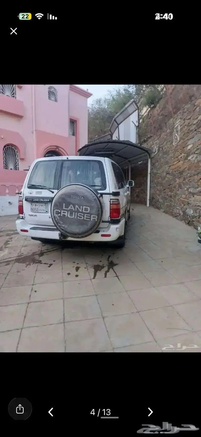 تويوتا لاندكروزر 2001 GXR 4