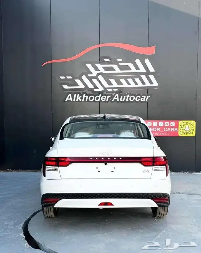 هونداي اكسنت فليت 2026 لدى الخضر للسيارات 5
