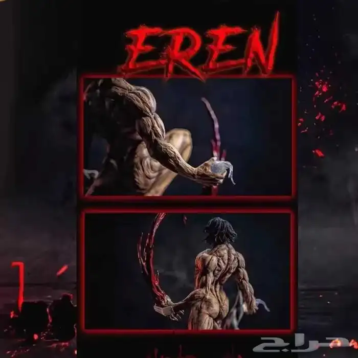 مجسم انمي هجوم العمالقه 5
