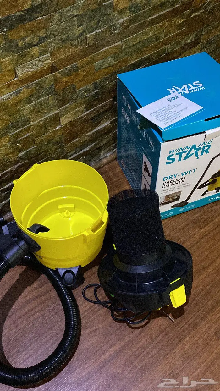 ويننج ستار مكنسة كهربائية رطب و جاف 3