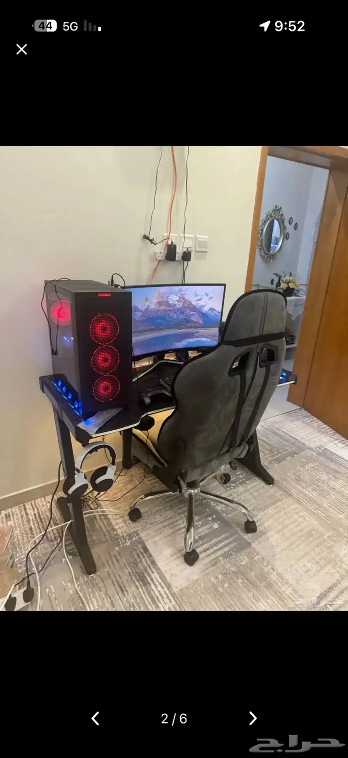 طاولة وكرسي قيمنق 0