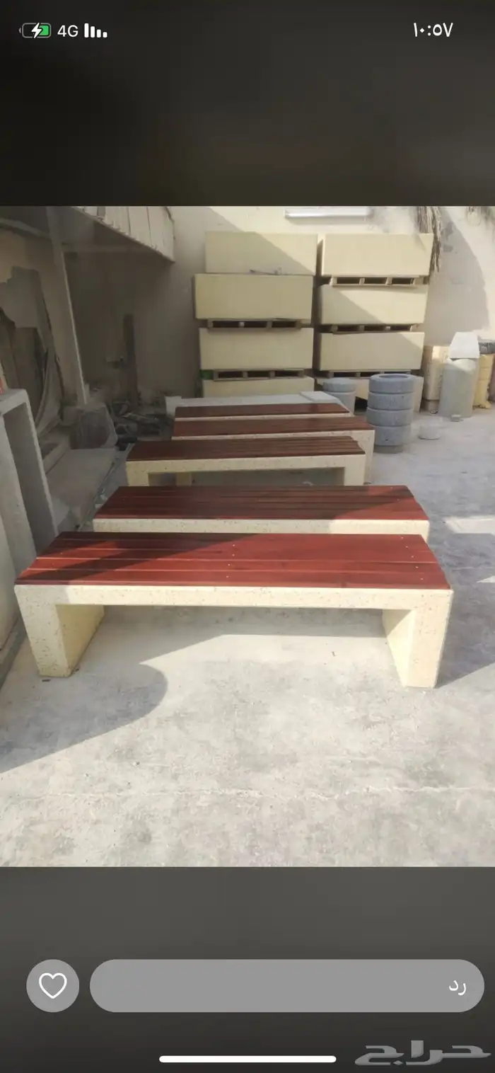 حجر زينه كراسي حداءق احواض زهور. منتجات حداءق سله مهملات 4