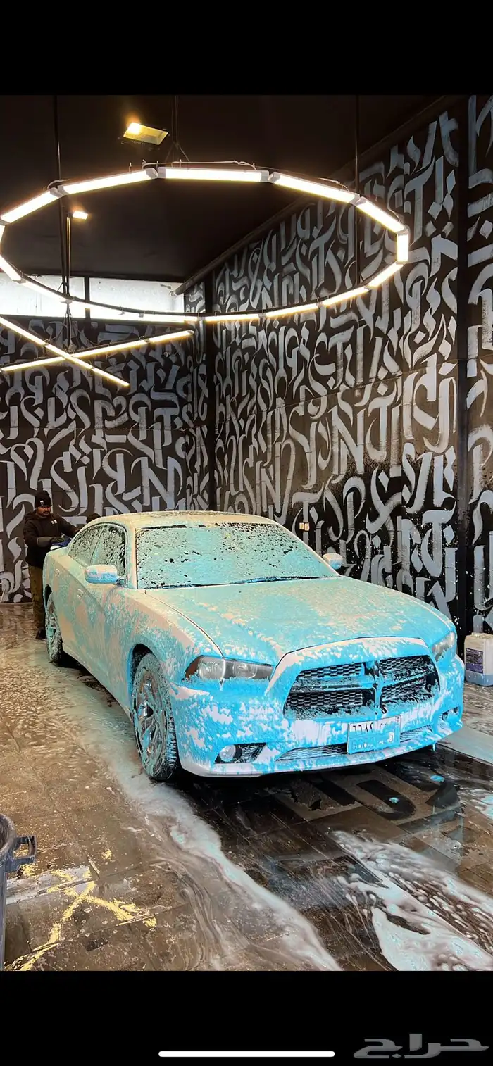 دوج تشارجر 2014 بودي بلد فيه دقه بسطه في باب الراكب واضحه 10