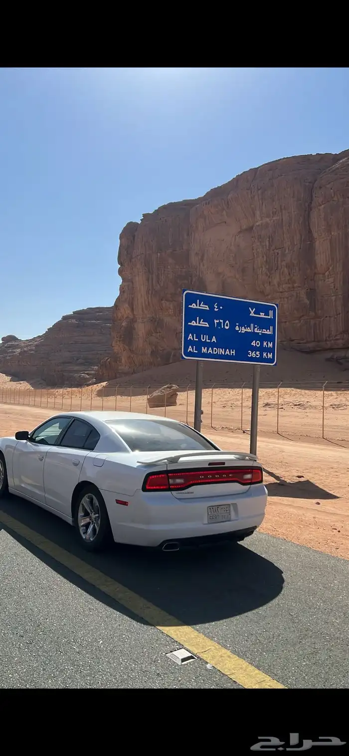 دوج تشارجر 2014 بودي بلد فيه دقه بسطه في باب الراكب واضحه 18