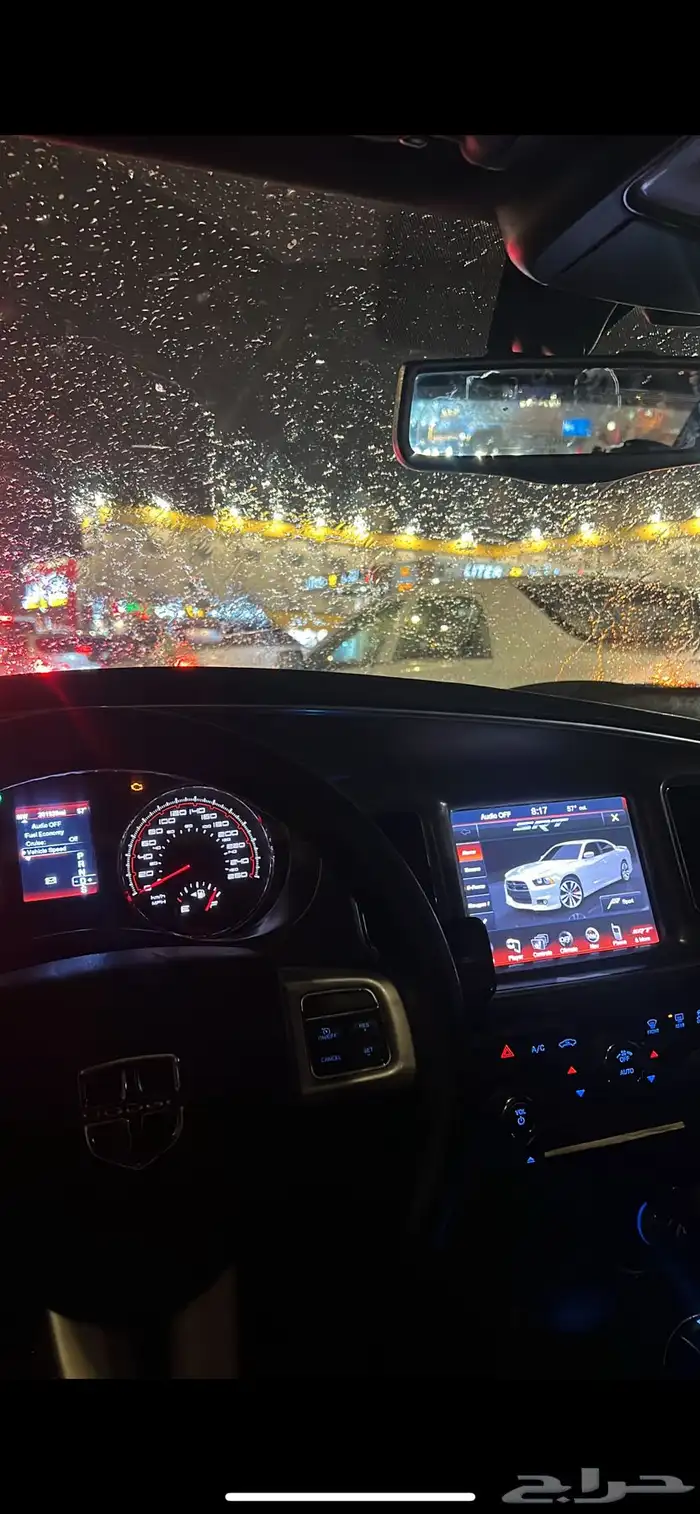 دوج تشارجر 2014 بودي بلد فيه دقه بسطه في باب الراكب واضحه 7