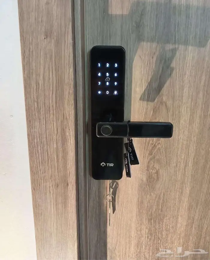 قفل ذكي جديد مقبض ابواب ذكيه دخول باب الكتروني 1