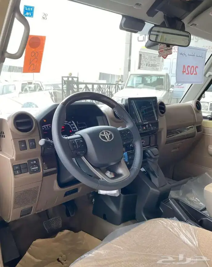 تويوتا شاص ونش اوتوماتيك ديزل 2025 اصفار سعودي 6