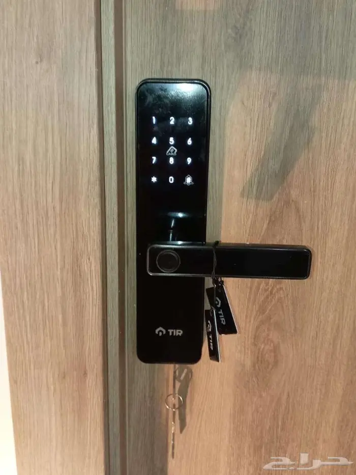 قفل ذكي جديد مقبض ابواب ذكيه دخول باب الكتروني 0