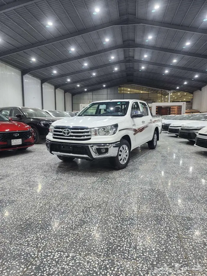 تويوتا هايلكس غمارتين بدون دبل اوتوماتيك بنزين 2026 سعودي 1