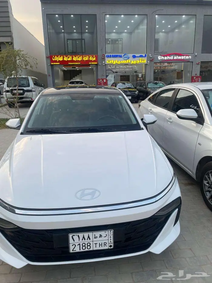 ايجار سيارات اكسنت 2025 2