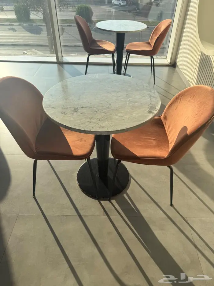 تلفزيون 85 بوصه   جلسات خارجيه   مكينة قهوة 3