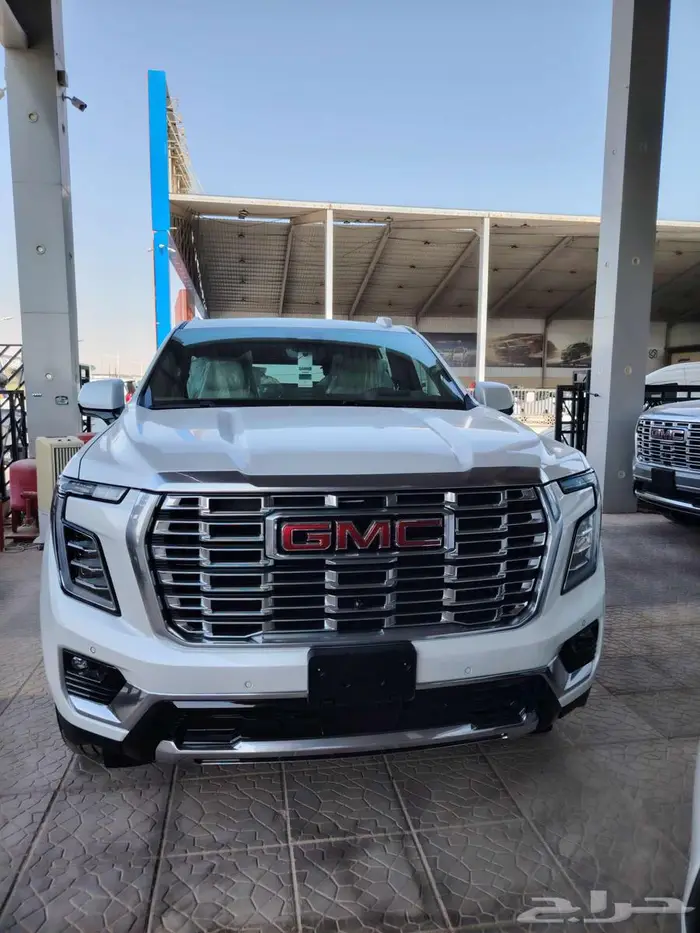جمس يوكن دينالي 2025GMCابيض خليجي فل YUKON DENALI 1