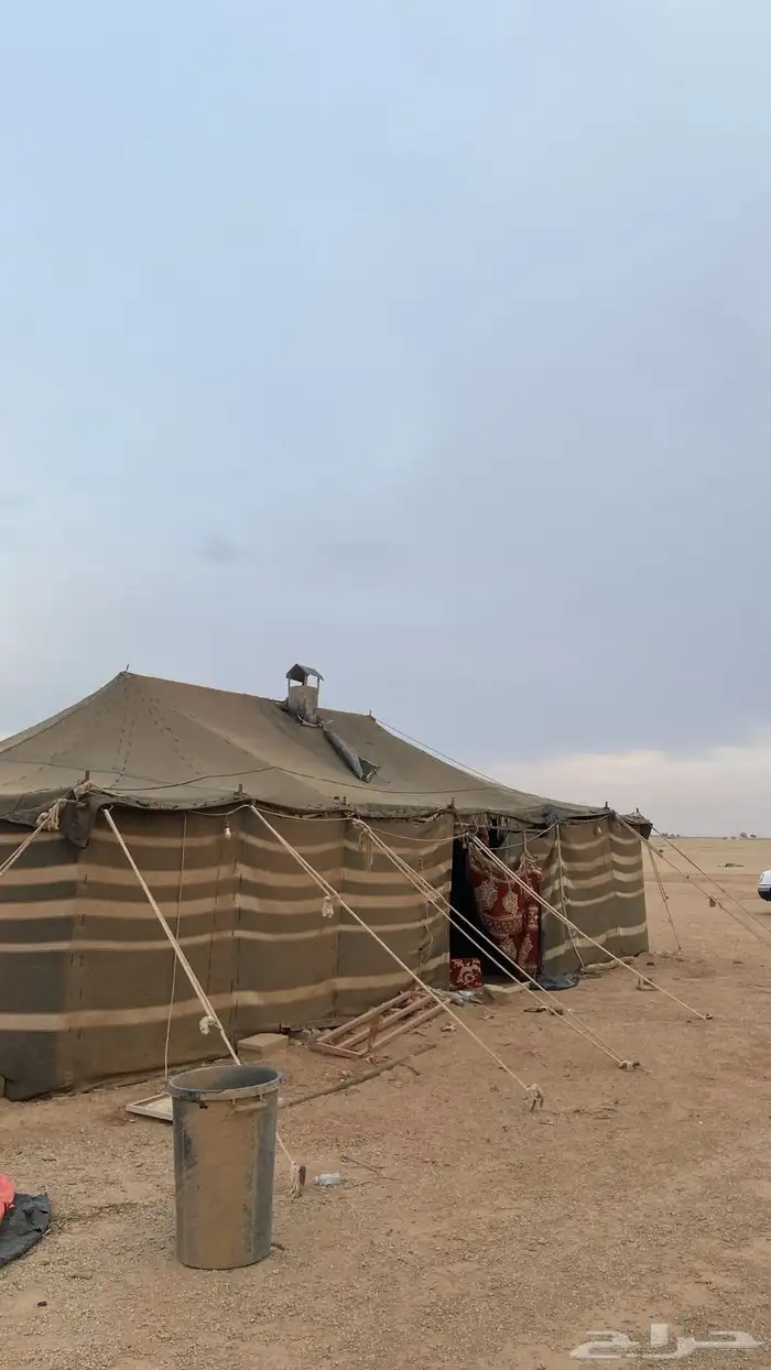 بيت شعر مع منقل المقاس تقريبا 6في 13 رقم جوال 5