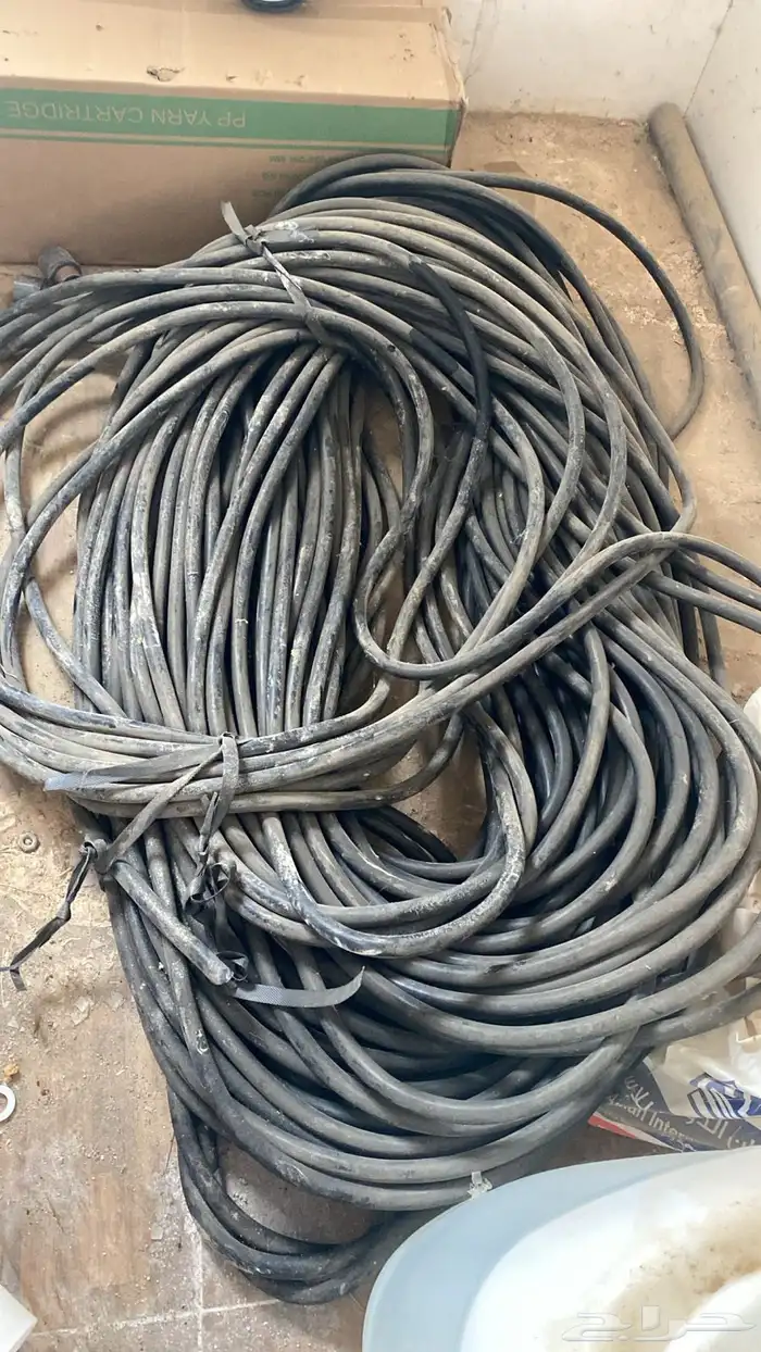 كابل كهرباء 10 مل 3 خطوط جديد 0