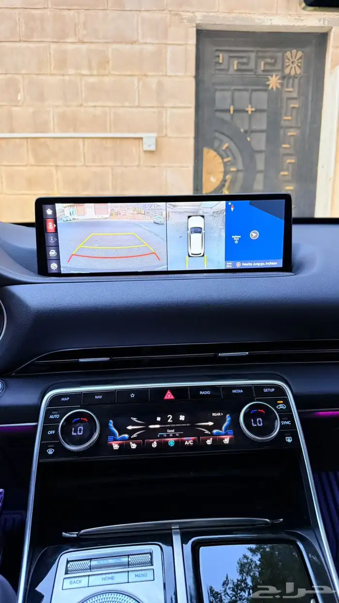 جنسس GV80 2020 ( بنزين) v6 فل كامل بانوراما 14