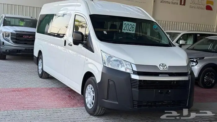 تويوتا هايس ركاب سقف عالي ديزل 2026 5
