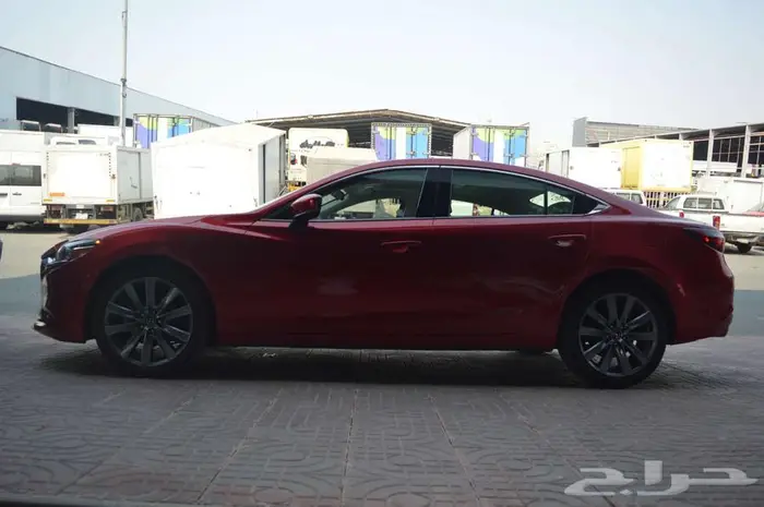 مازدا 6 موديل 2021 فتحة سقف فل الفل بطاقة جمركية 4