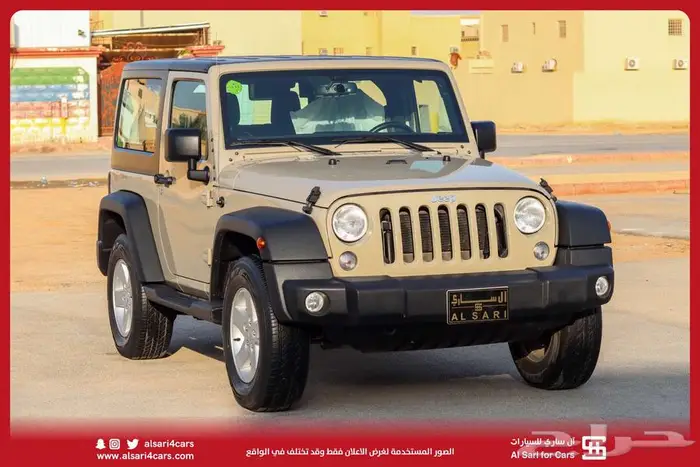 جيب رانجلر سبورت بابين موديل 2018 0