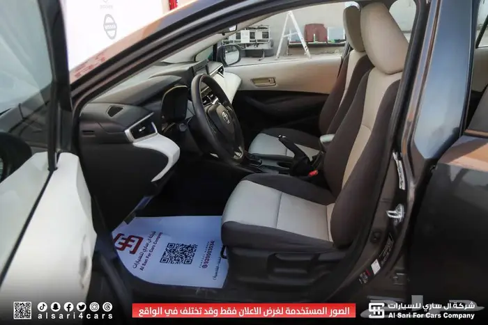 تويوتا كورولا XLI طيس مكينة 1.5 2024 اقساط بنوك وشركات 26