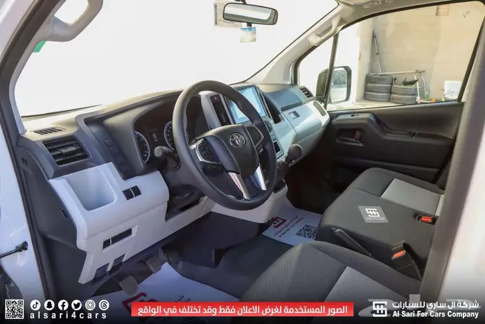 تويوتا هايس بضاعة بنزين 2025 اقساط بنوك وشركات 5