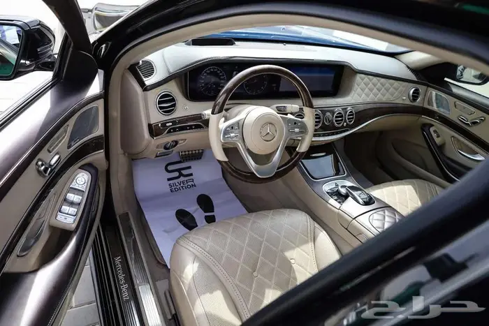 مرسيدس S560 موديل 2018 ممشى 65 لف 7