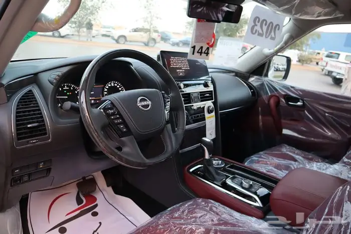 نيسان باترول بلاتينيوم2024 سعودي 6سلندر كاش واقساط 277.000 16