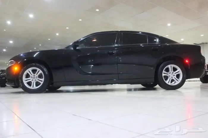 دودج تشارجر 2020 اسود بطاقة جمركية 3