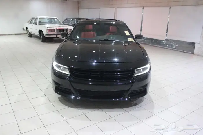 دودج تشارجر 2020 اسود بطاقة جمركية 14