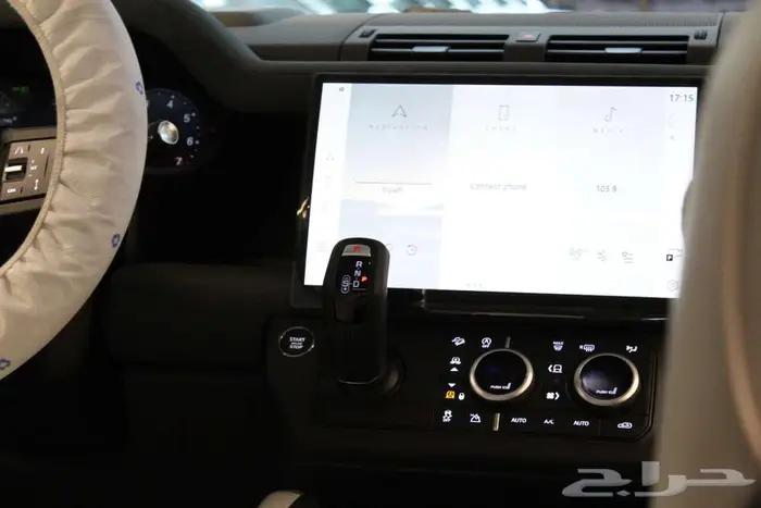 ديفندر 2026 اسود داخلي اوف وايت ( كاش   بنك ) 14