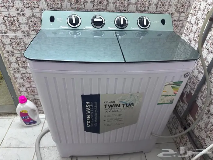 غساله 10 كيلو حوضين 0