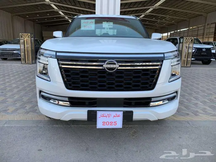 نيسان باترول بلاتنيوم موديل 2025 خليجي ابيض _ جملي 1