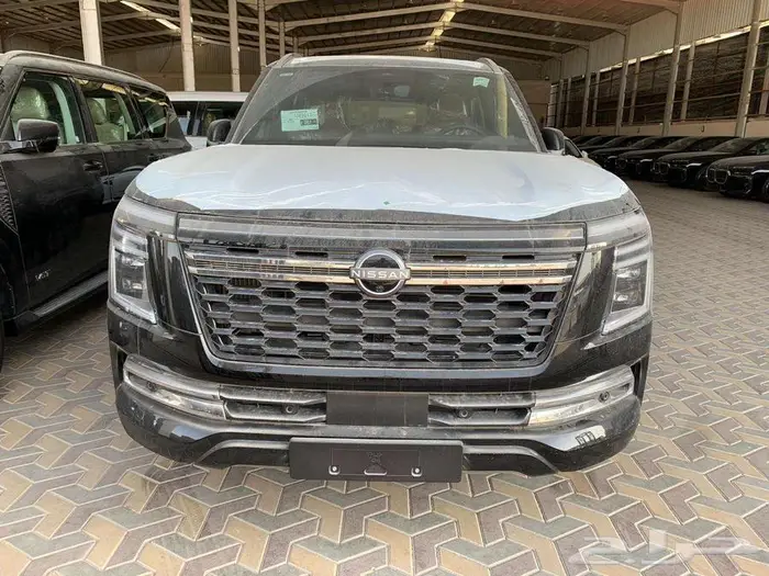 نيسان باترول بلاتنيوم موديل 2026 خليجي اسود 1