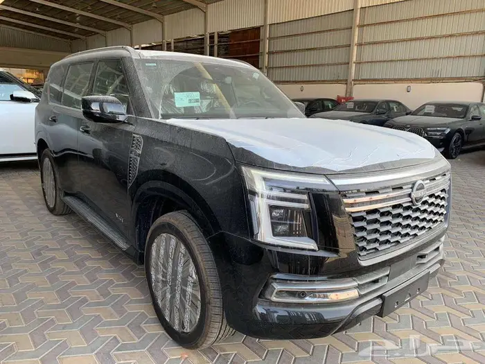 نيسان باترول بلاتنيوم موديل 2026 خليجي اسود 2