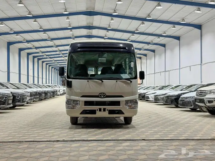 تويوتا باص كوستر 20 راكب أتوماتيك ابيض ديزل 2025 اقل سعر 0