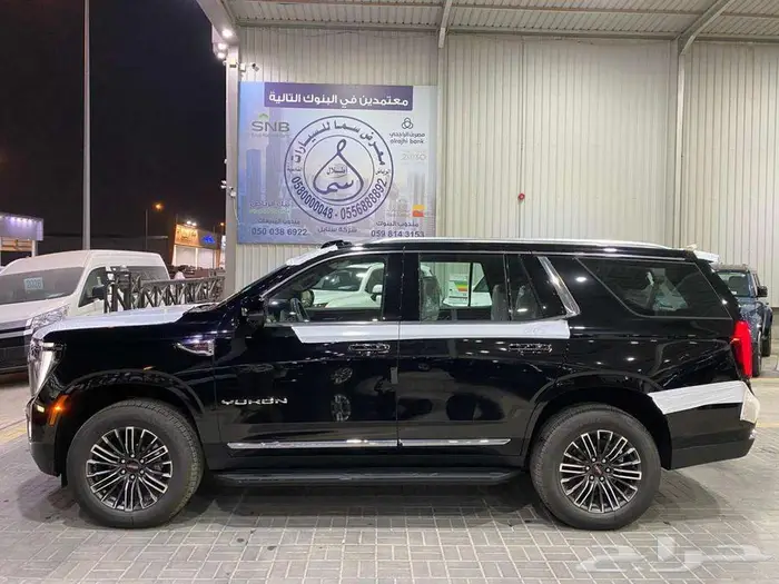 جمس يوكون اليفيشن 2025 اسود خليجي 17