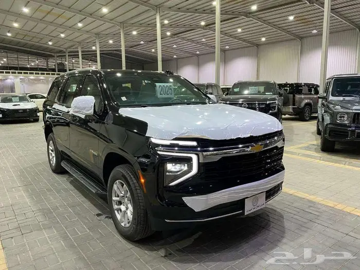 شيفروليه تاهو 2025 اسود LS خليجي 18