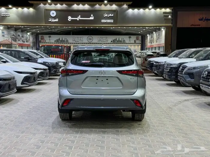 تويوتا هايلاندر لميتد فل فضي هايبرد 2025 اقل سعر 34