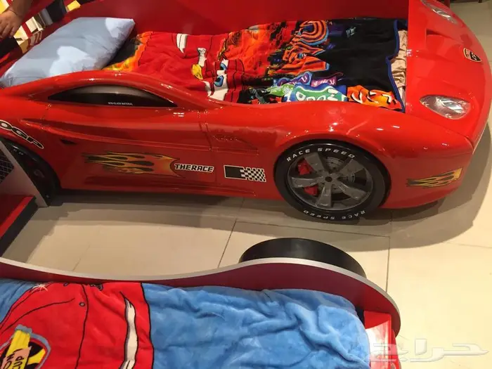 سرير اولاد مجسم سياره 0