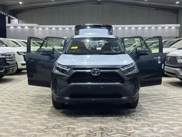 تويوتا راف فور ستاندر دبل رمادي هايبرد 2025 اقل سعر 11