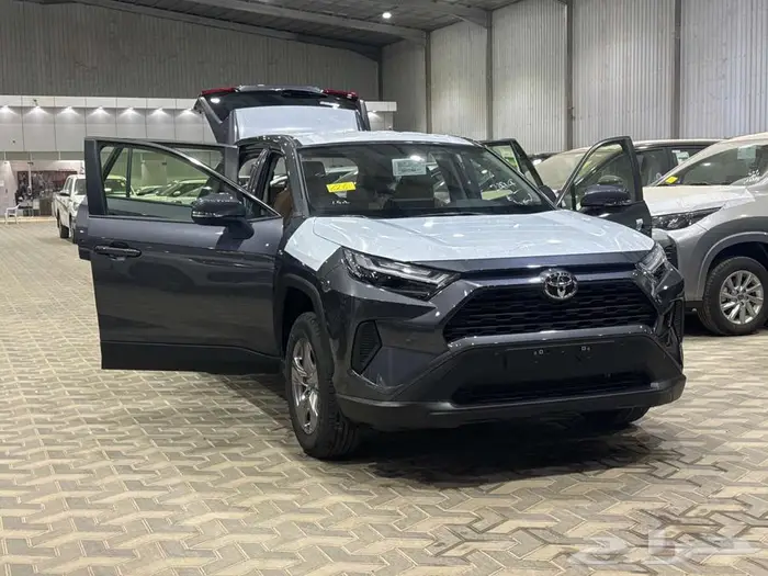 تويوتا راف فور ستاندر دبل رمادي هايبرد 2025 اقل سعر 17