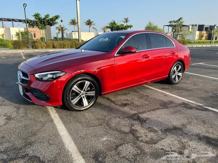 مرسيدس سي أحمر 2022 avantgarde بودي وكالة 5