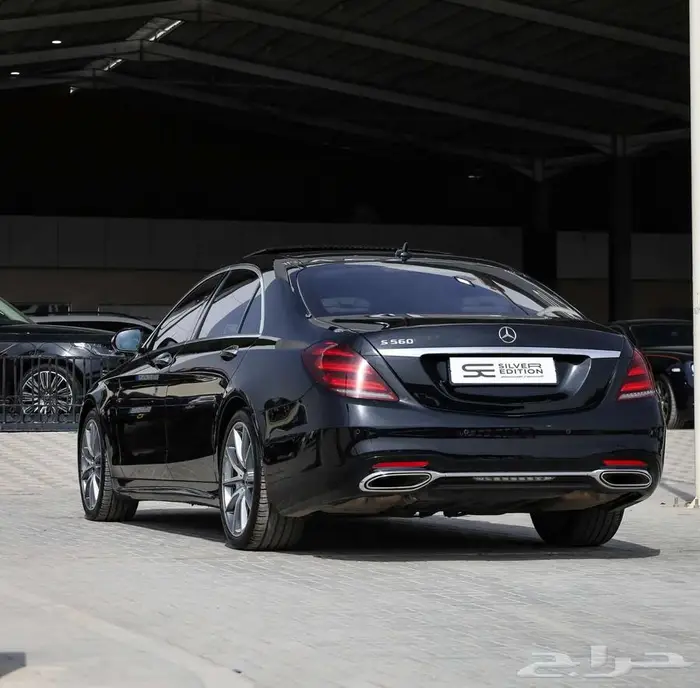 مرسيدس S560 موديل 2018 ممشى 65 لف 4