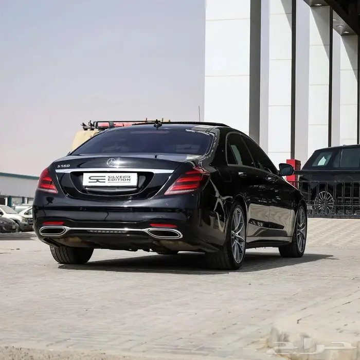 مرسيدس S560 موديل 2018 ممشى 65 لف 3
